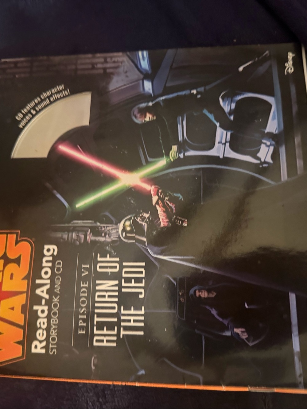 Star Wars Read-Along Storybook and CD - brand new, never used